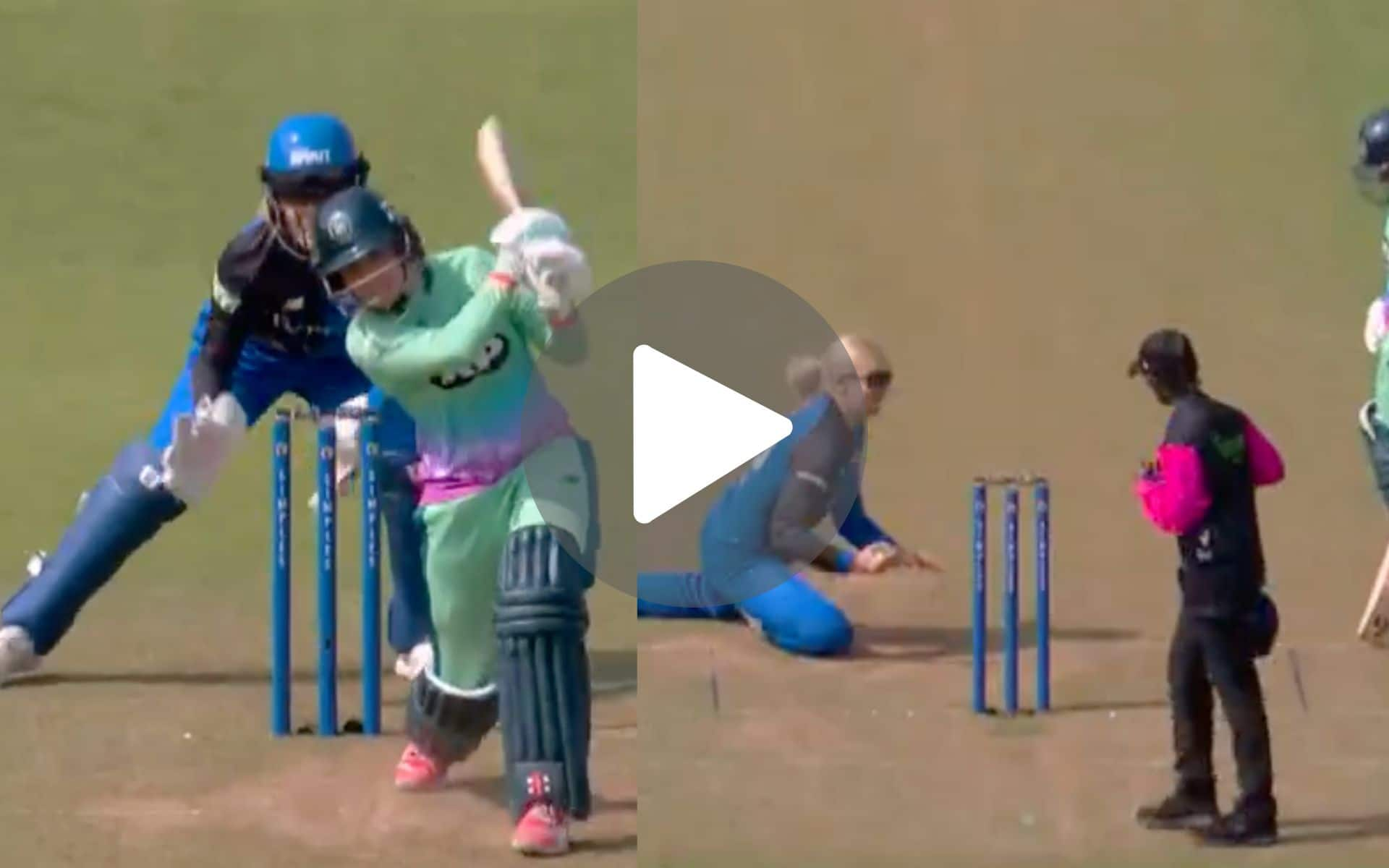 [Watch] Sarah Glenn Takes A Stunning Relex Catch To Win The Captain vs Captain Battle